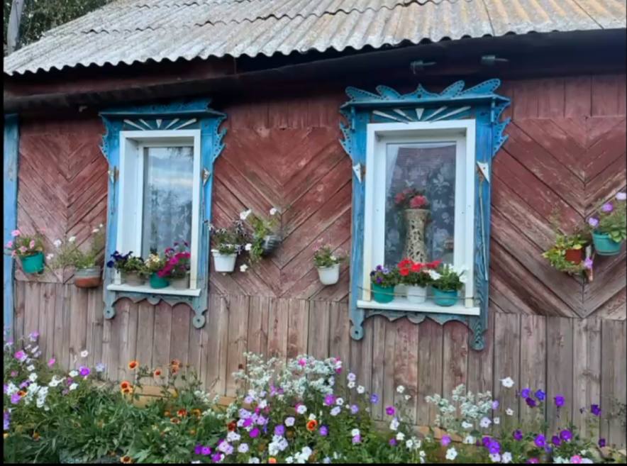 Во дворе у бабушки