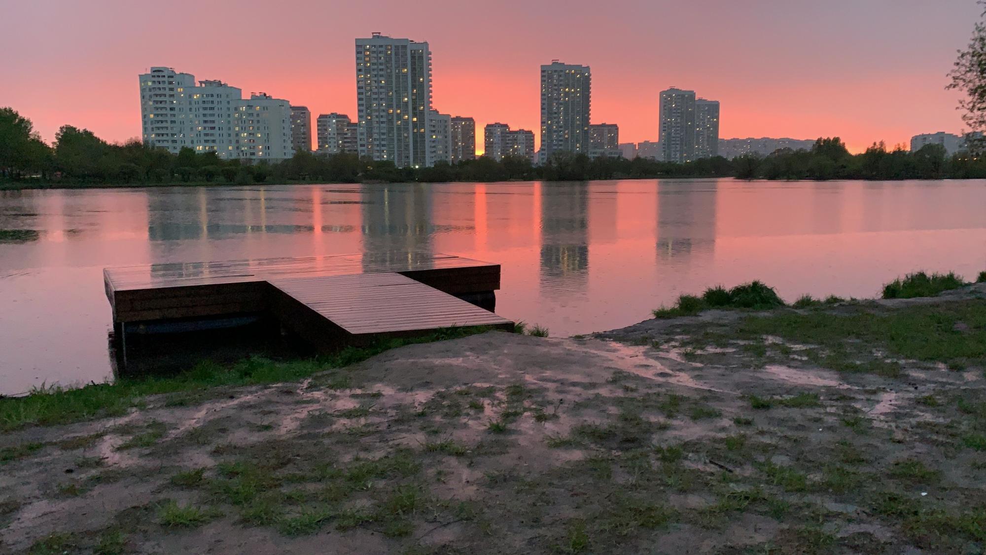 Бутово Авеню в закате