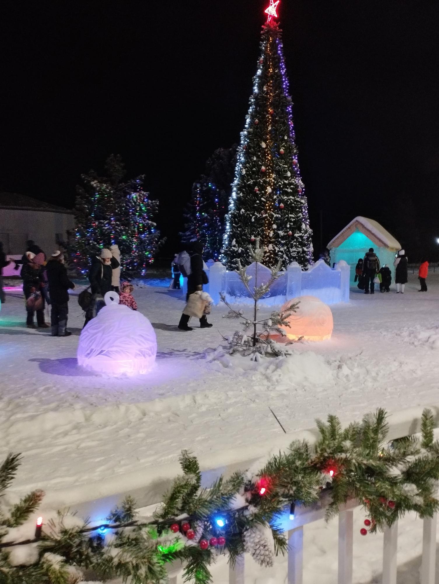 В гостях у Дедушки Мороза 