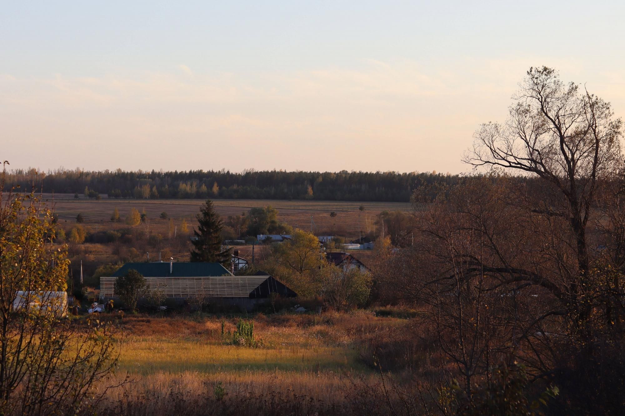 Осень, вечер, рядом Дон