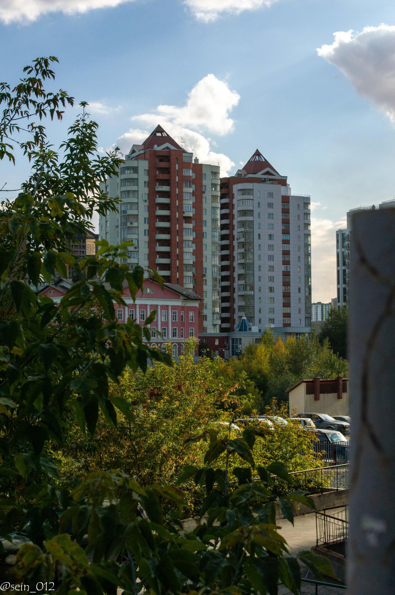 Городской пейзаж г. Новосибирска