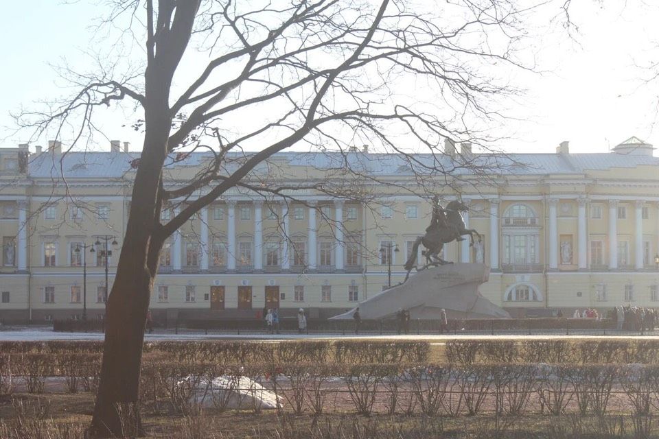 Рассвет в Петербурге