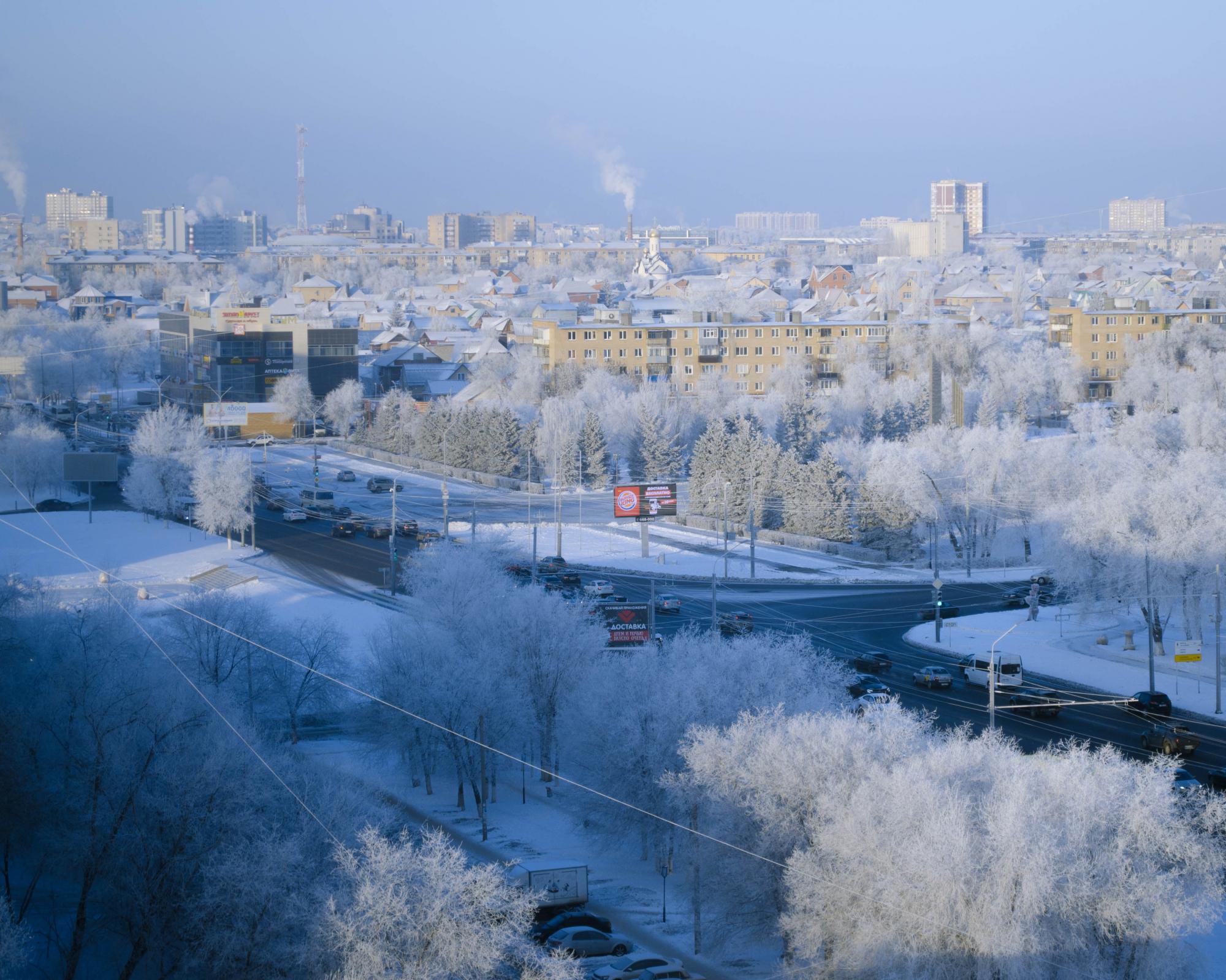 Зимний Оренбург