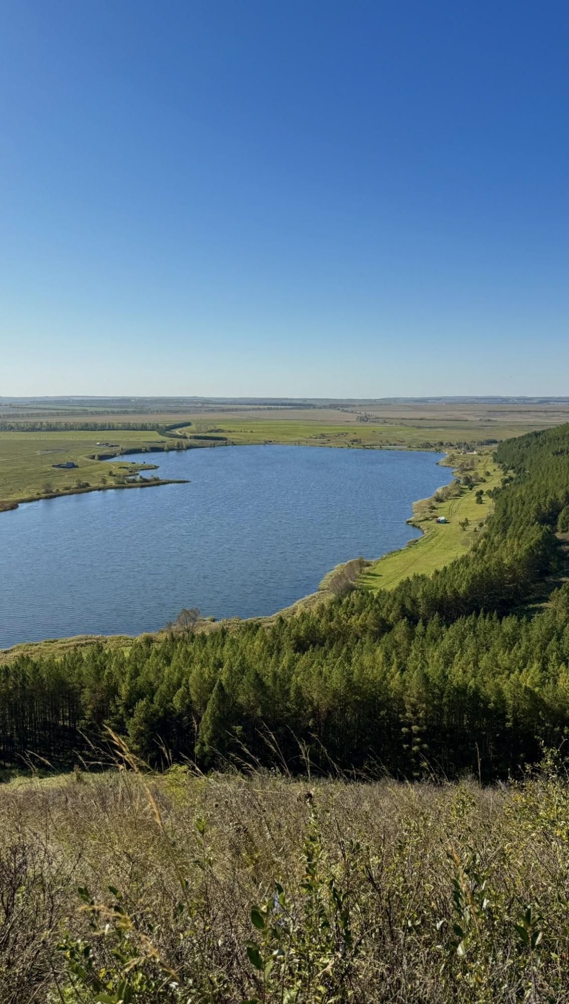 Шаранское водохранилище 