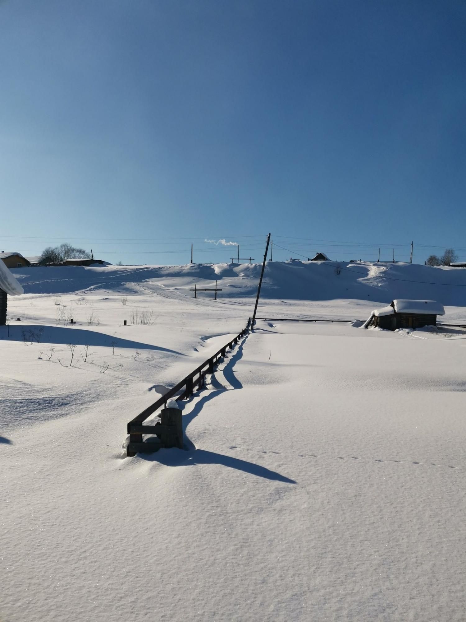 Снежное село