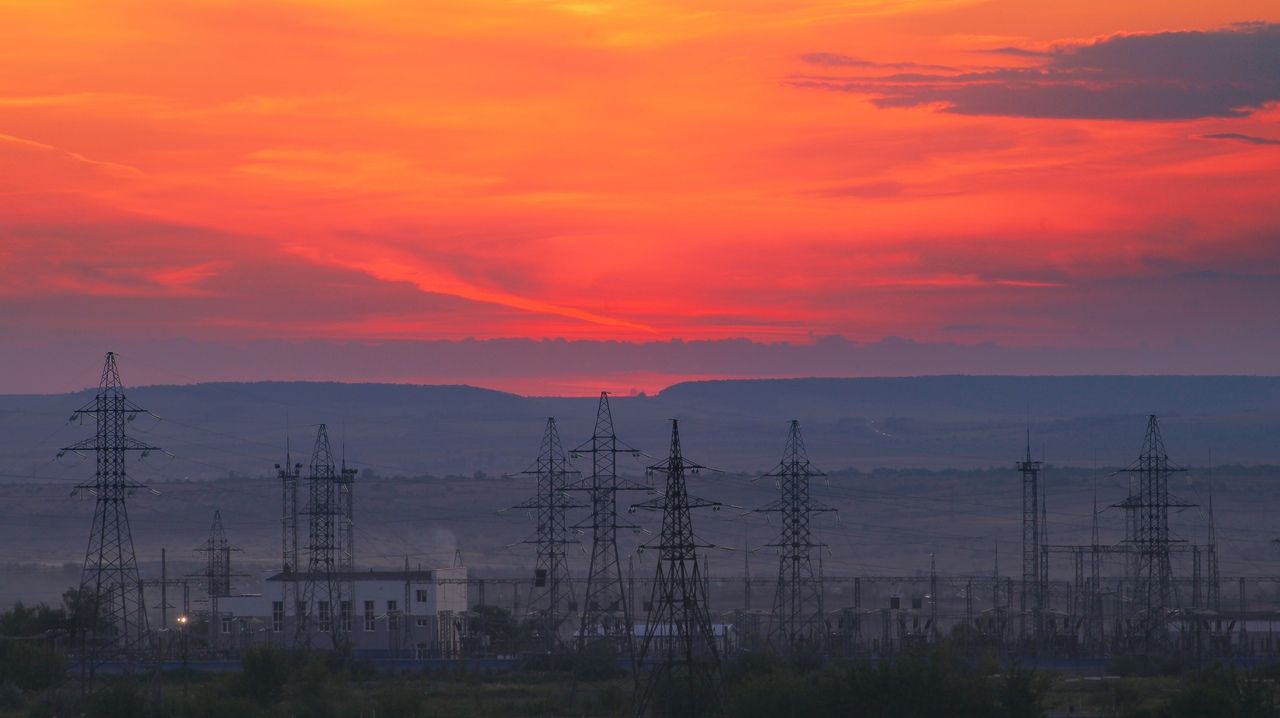 Окологородские пейзажи.