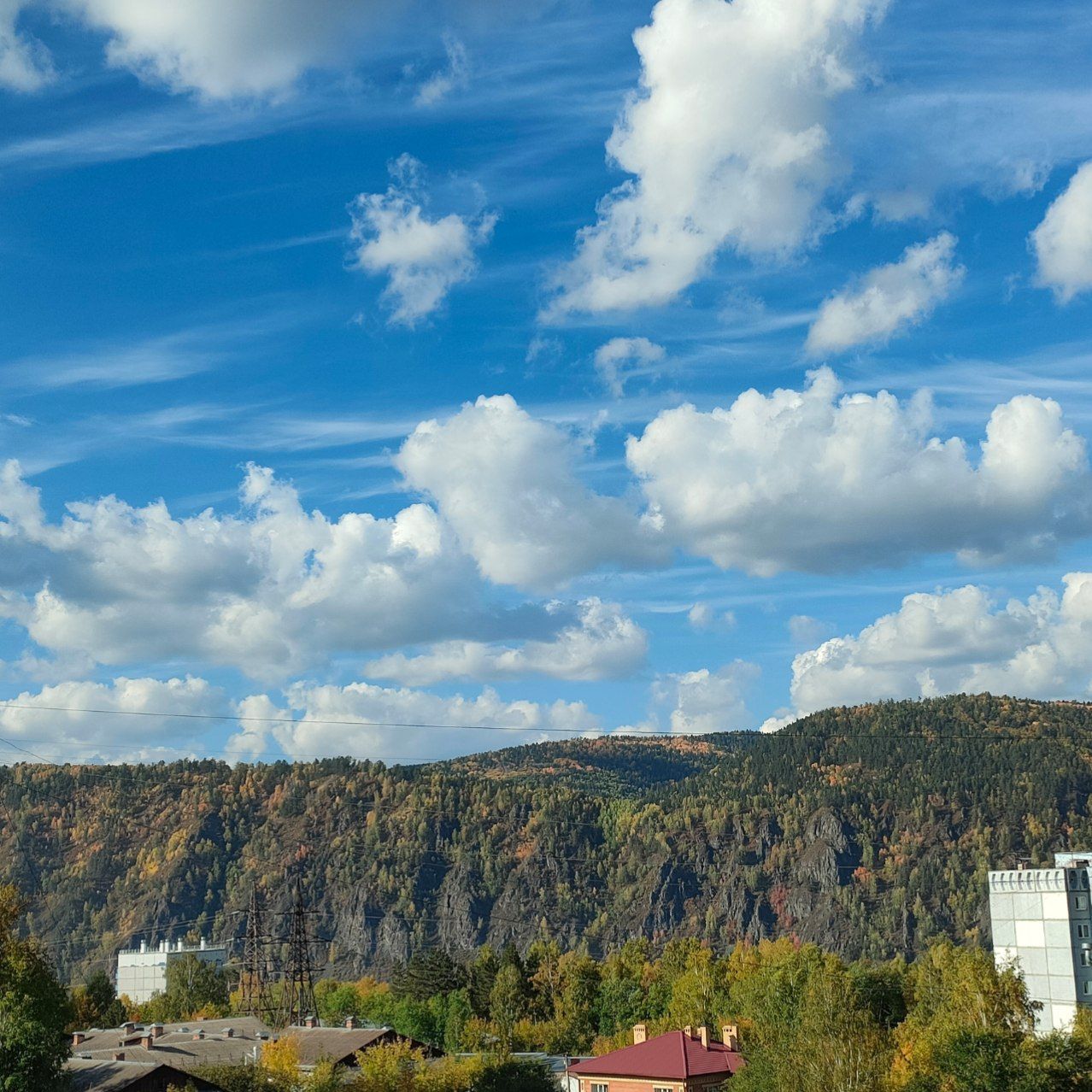 Облачное небо