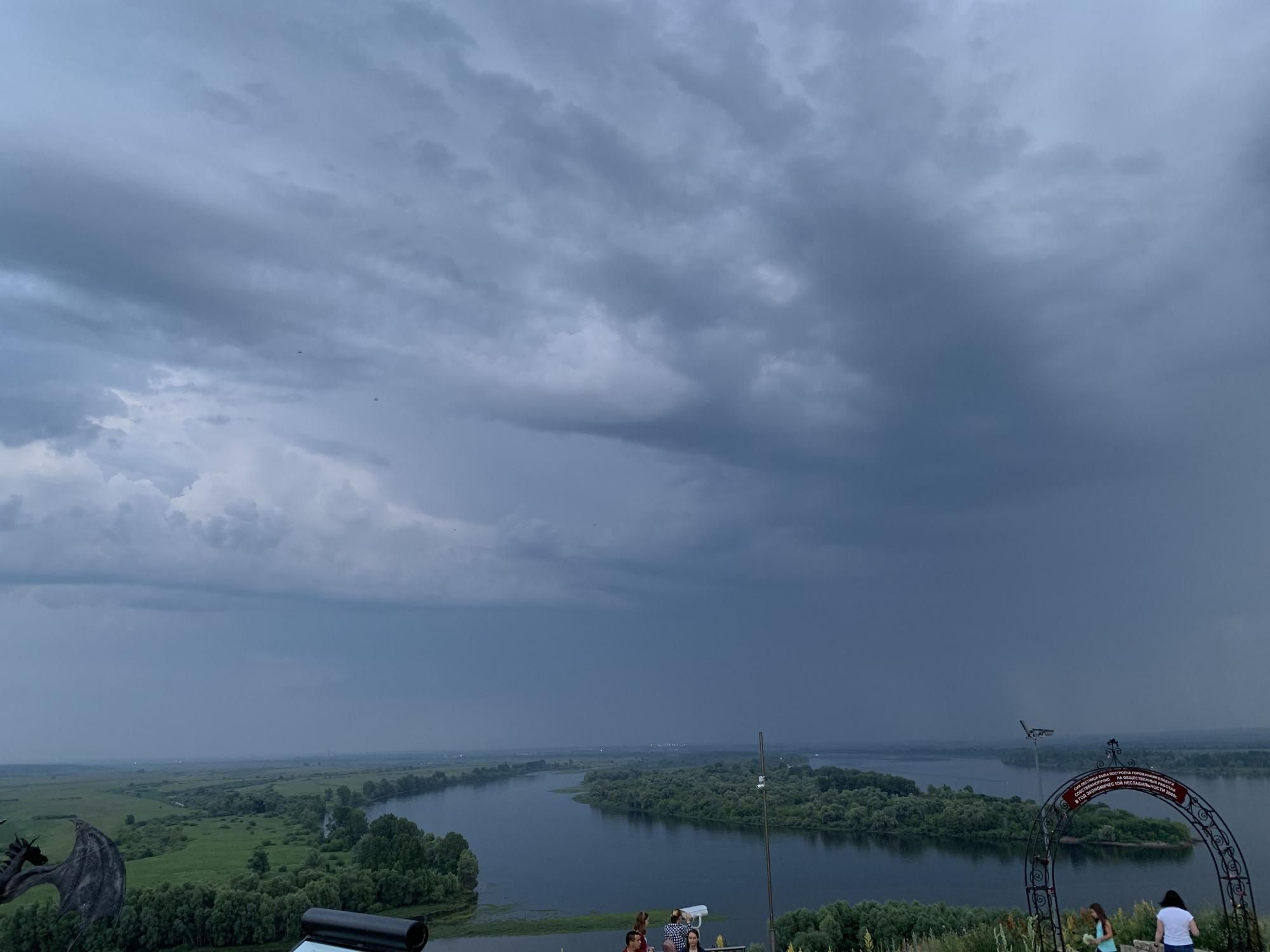 Бескрайние просторы родного края. 