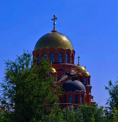 Полет над куполами