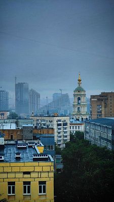 Утро в городе