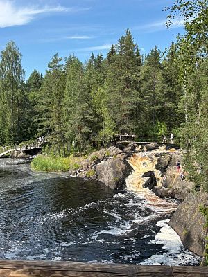 Водопад Ахвенкоски