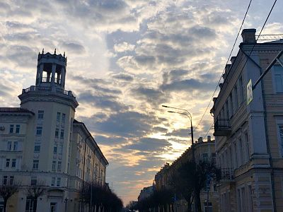 Рассвет в Смоленске 