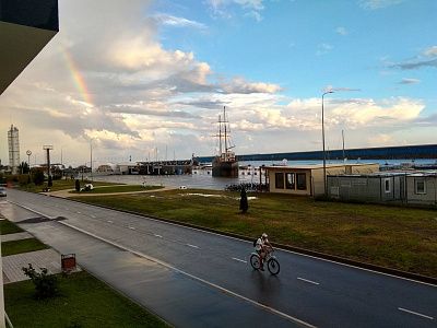Морской порт в Адлере
