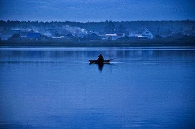Один на воде