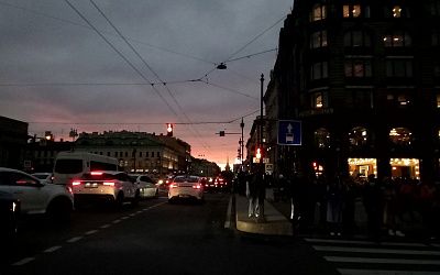 Питер. Невский. Вечер