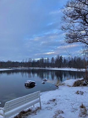 Река Вуокса. Приозерск