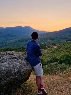 Провожая закат в Крыму