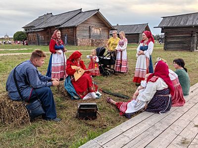 "На вечёрке"