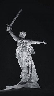 На Мамаевом кургане