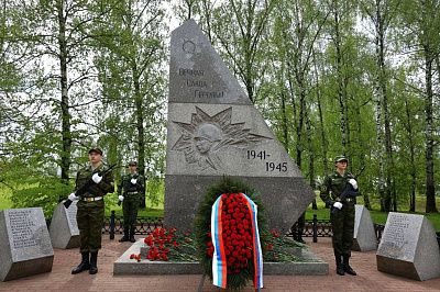 Празднование для Великой Победы в пос. Горки Ленинские