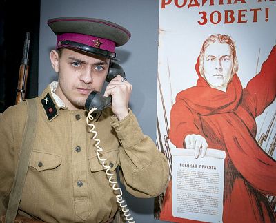 Портрет внука героя ВОВ.