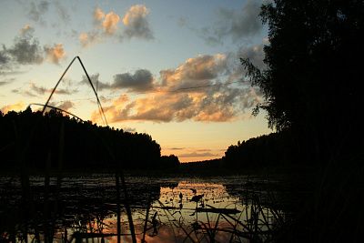 Закат на Улейме