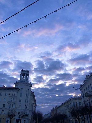 Самая необычная атмосфера утреннего неба