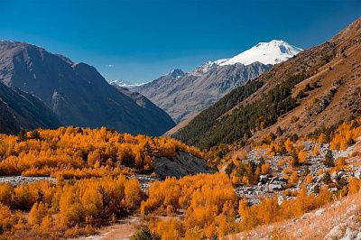 Осенний Эльбрус 