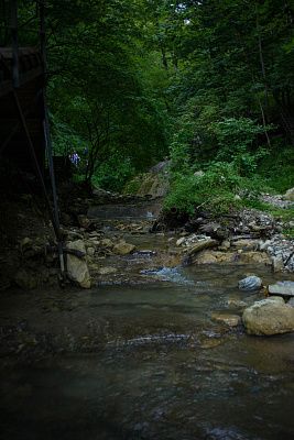 Водопад снизу вверх